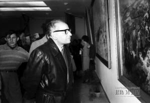 Посещение панорамы пакистанским поэтом Фаизом Ахмад Фаизом